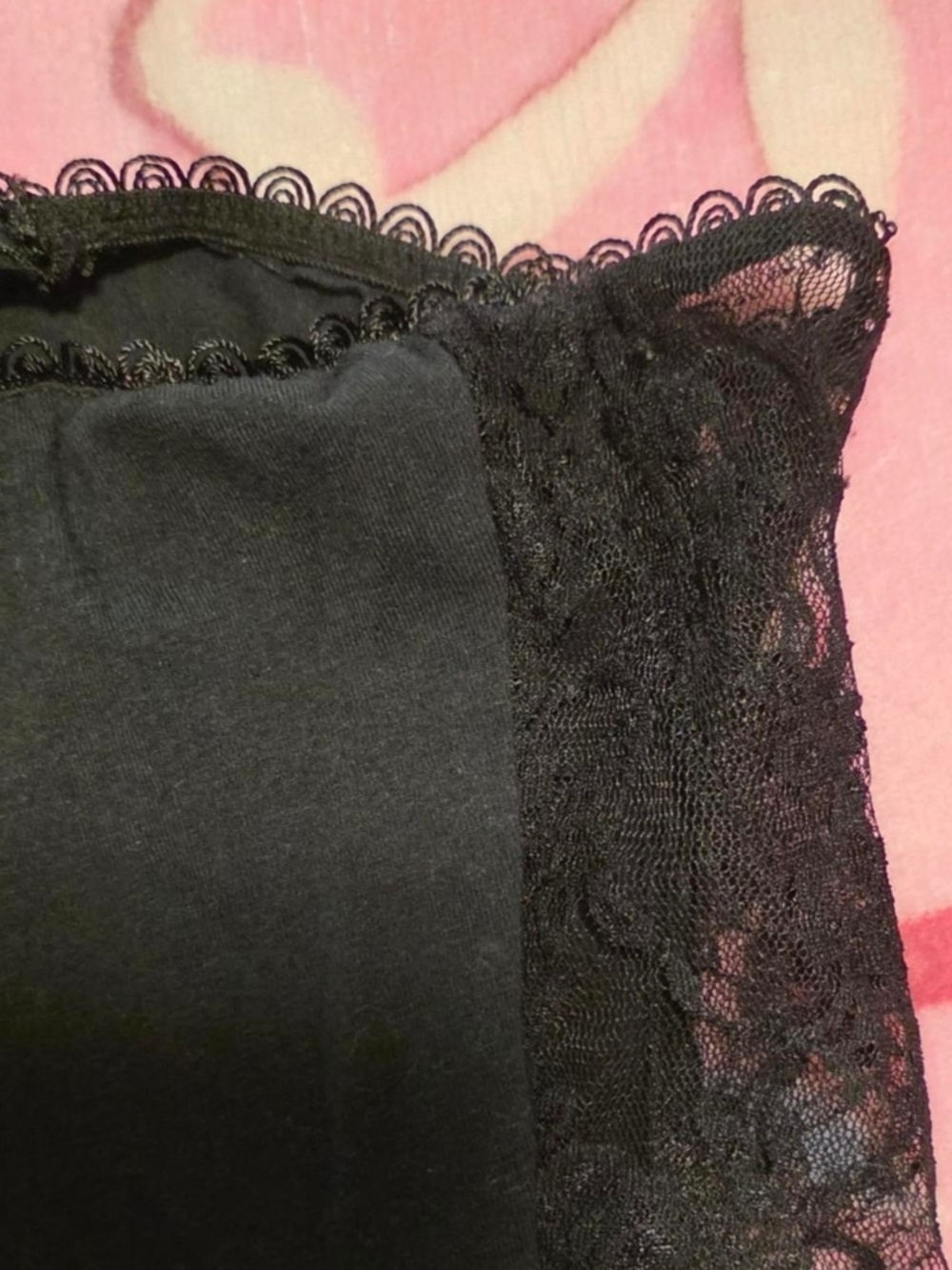 ‼️SOLD ON DEPOP‼️Demi Loon Black Lace Corset Top w/Adjustable Halter Tie Ribbon - Picture 5 of 11